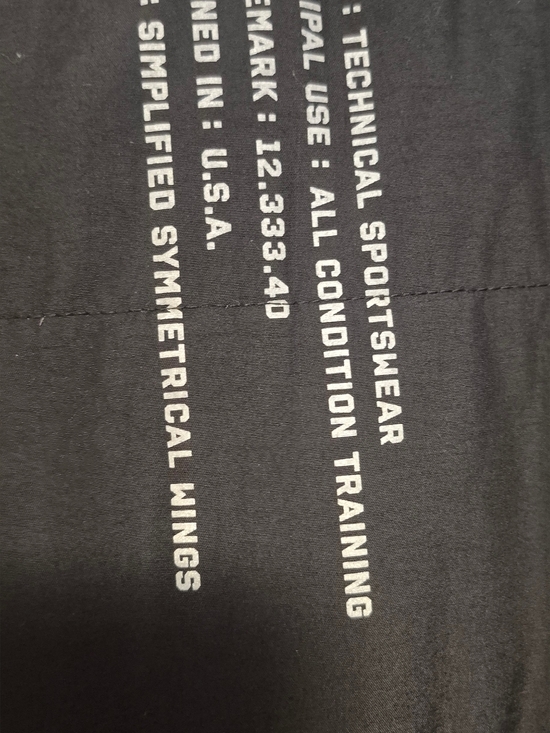 ASRV Black Quilted Bomber Jacket - Picture 5 of 8